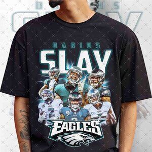 Vintage 90s Darius Slay Bootleg Rap Tee, Retro Darius Slay Football Shirt